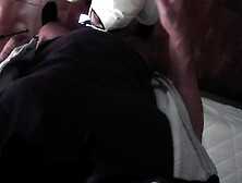 POV movie scene of a nice-looking mother i'd like to fuck who takes cash to give a oral-sex and drink cum As ordinary on her kne