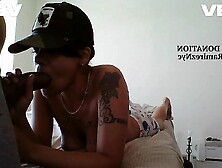 ROLE PLAY Lesbo Female Gives Oral For Massive Brown Penis Homo Compliant