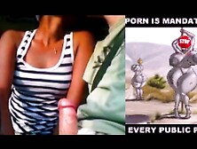 Black whore pumping phat white cock outdoor