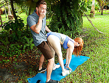 Milf Hunter – Showering Her With Cum