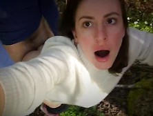 Stranger Fucks Me Hard In The Forest And I Film It