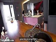 Busty MILF stepmom fucked hard by stepsons worst enemy