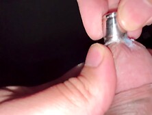 Removing Glued 14. 5Mm Sound From Cock