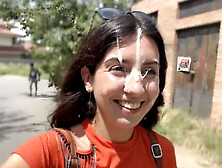 Crazy Girl Sucking Dick in the Bushes - Huge Facial Public Cumwalk