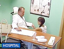 Desperate Russian Teenie Rewards Doctor with Hard Sex - Fake Hospital