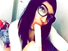 Glasses Tranny Hoe Sucking After School