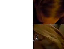 School girl 69 doggy facial