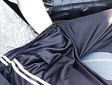 Hot MILF Jerks My Cock in Parking Lot - Deep Throat & Cum in Mouth