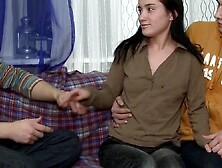Raven-haired Russian Babe Delphina Fucks Her Way to Ecstasy