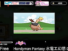 Handyman Fantasy (Free Steam Demo Game) Sexual Content, Nudity, Simulation, 2D