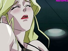 Brunette boss gets pounded at work by her boss in uncensored hentai animation