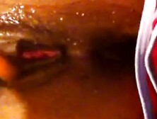 Using my flash light and Fingers