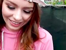 Shy Teen Fucks Outdoor For Money