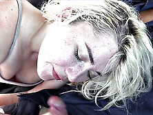 British Blonde Fucked in Spain by a Cop