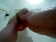 peeing on the camera then showering