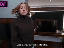 What Happens When Lascivious Step Mama Shares Hotel Couch with Step Son All Night?