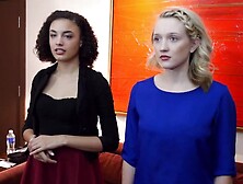 Kira and Shawna - "first Freezes" from their 1 Shoot ("Vegas 2015") W/the Now-defunct FFF Studio