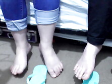 Asian Sisters Foot Fetish