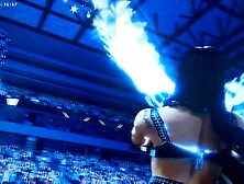 Chyna and Xpac Vs Becky Lynch and Seth Rollins In Mixed Wrestling Action