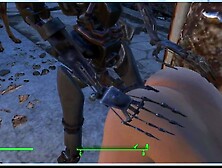 Iron Sex Toy Satisfies the Whore well | Porno Game 3d,  Fallout four Sex Mod