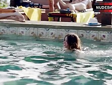 Lily Mcmenamy / Bikini Scene In / A Bigger Splash