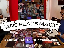 Jane Plays Magic Episode one- Gollum vs Emmara,  Gisa and Geralf vs Odric with Jane Judge and Rickyx