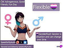 16 Genderfluid- Having A Fun Day Out With Genderfluid Friend A/A