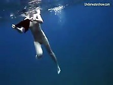 Submerged Hot Babes Underwater