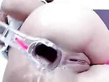 Beautiful Latina Blonde Anal Webcam Show