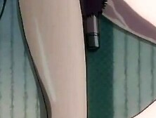 Lovely brunette moans in pleasure while being railed by multiple guys