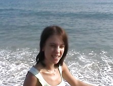 Non-Professional sex free from lustful pair pairing in beach bungalow