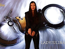 Ausbildung zur Schwanznutte Wetlook Leder Leggings Strapon