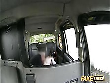 Blonde Haired Bitch Gets A Free Ride On A Public Taxi