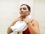 Big Naturals Latina Chokes On Black Dick