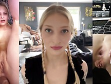 HD SELF PERSPECTIVE Blonde Amatuer ASS-SEX Teeny Compilations - April 2023