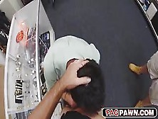 Robber Becomes A Fuck Toy In A Pawn Shop