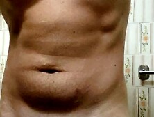 Bath previous to going for a morning walk