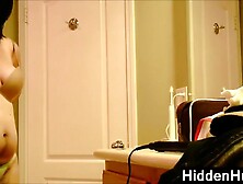 Sisters daughter changing clothes on the internet