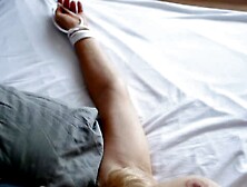 Bound with two orgasms