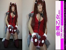 フィメールマスク動画72 ﾐﾆｽｶｻﾝﾀｻ4ｵﾅﾆｰ Kigurumi Female Mask72 Mini Skirt San