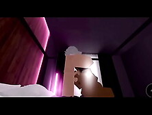 Cheating Black takes bwc on roblox