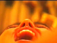 Hot asian with huge tits fucks her MILF friend with various toys