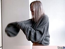 Eva a beautiful natural teen gets fucked