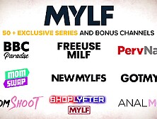 Beautiful Fit MILF Wants More Than Yoga Stretching And Asks Her Step Son For Help - MYLF