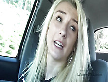 New Exciting Skinny blond pumps on big male pole at audition