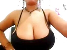 Sexy Latin Babe With Big Tits Masturbating