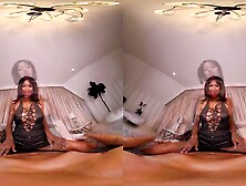 Breasty Ebony GF Tina Fire Convincing U To Go Party With Hard Booty Bang