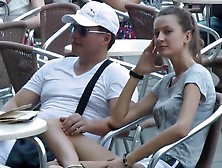 Confused girl got a terrific body