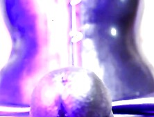 Hot Domina Eva Latex Fetish Mistress Solo Big Dick Strapon MILF