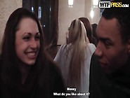 Trio Mating In Restaurant Toilet - HARDCORE MOVIE